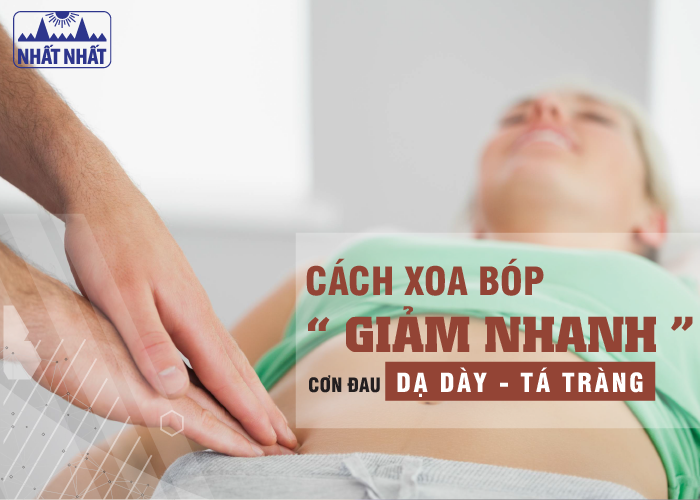 xoa bóp giảm đau dạ dày