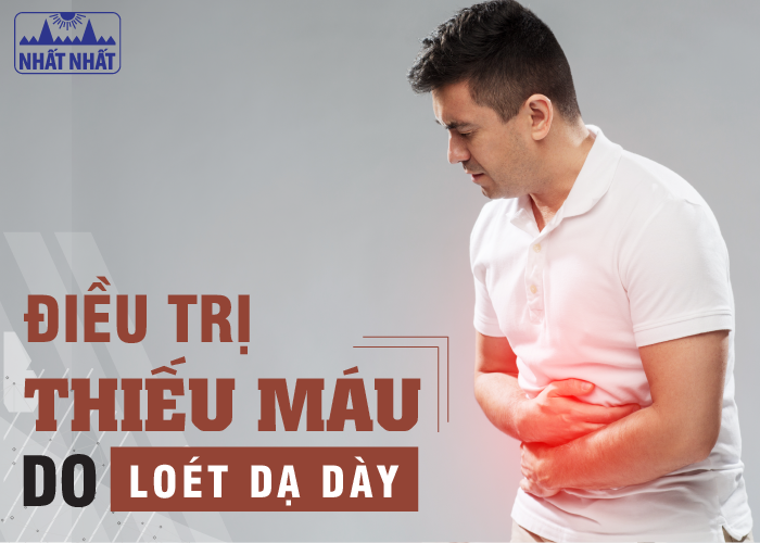 viêm loét dạ dày gây thiếu máu
