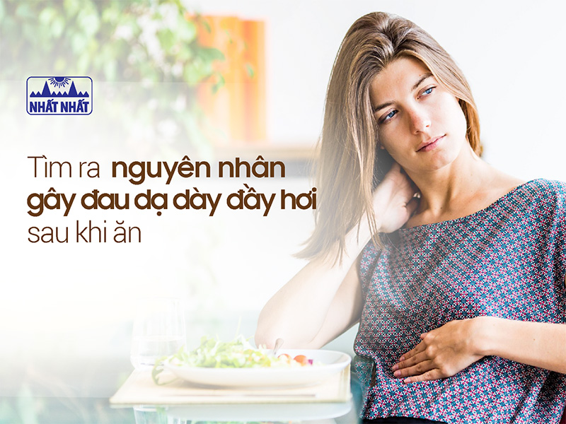 đau dạ dày đầy hơi