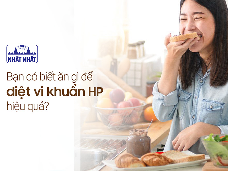 ăn gì để diệt vi khuẩn hp