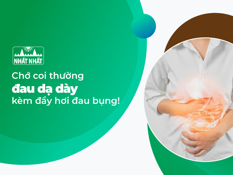 đầy hơi đau bụng