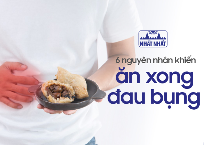 ăn xong đau bụng