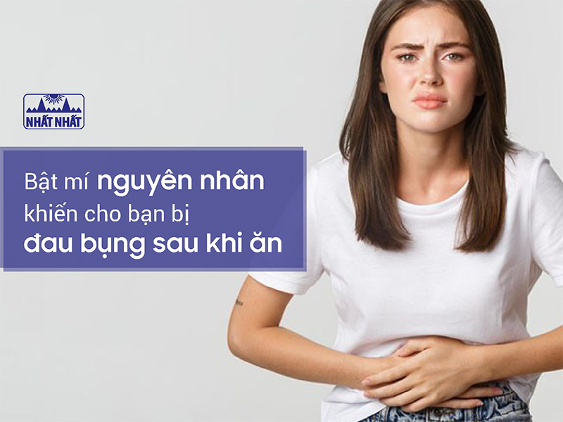 đau bụng sau khi ăn