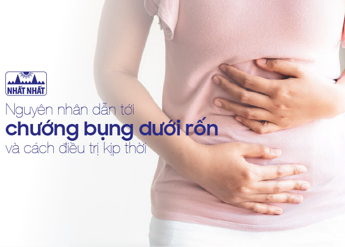 chướng bụng dưới rốn