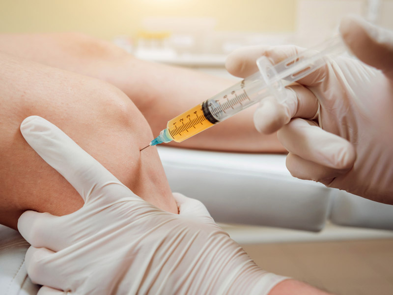 đau đầu gối nhưng không sưng