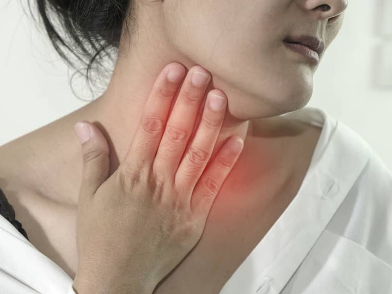 đau họng có đờm