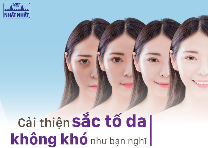 cải thiện sắc tố da