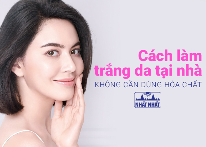 trắng da tại nhà