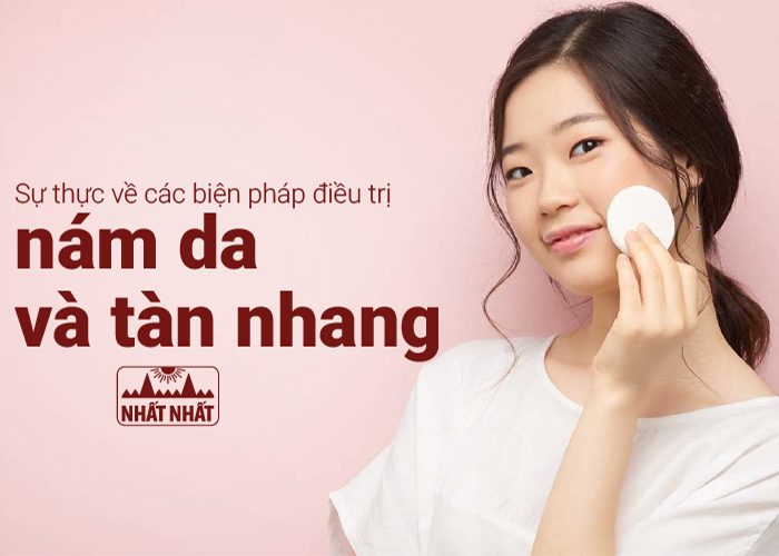 điều trị nám da và tàn nhang