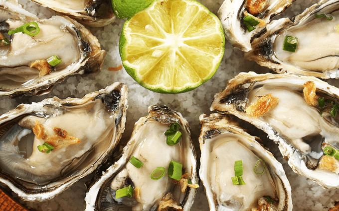 Hàu chứa nhiều kẽm tốt cho sức khỏe sinh sản của nam giới