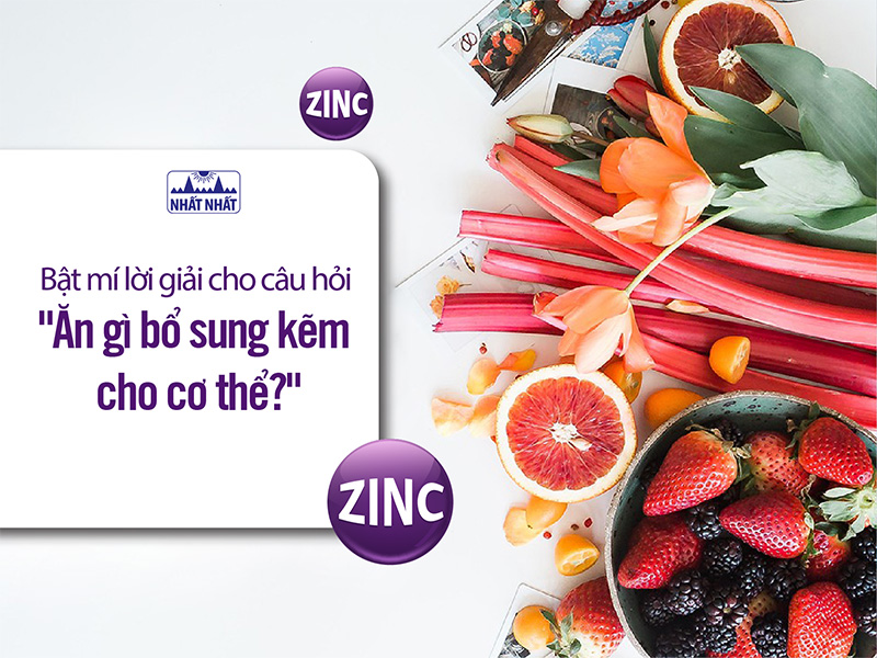 ăn gì bổ sung kẽm