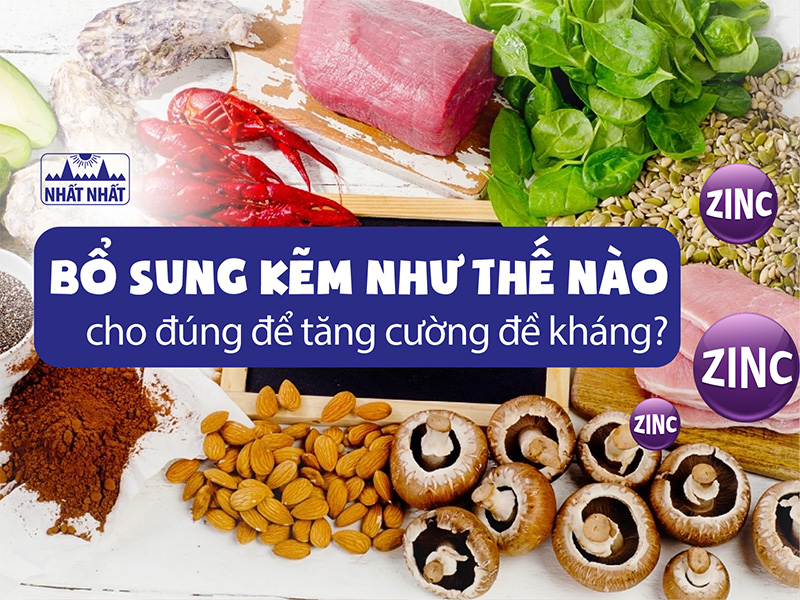 bổ sung kẽm như thế nào