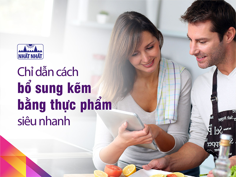 bổ sung kẽm bằng thực phẩm