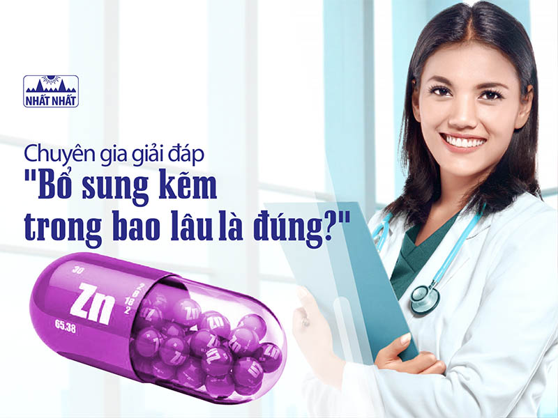bổ sung kẽm trong bao lâu