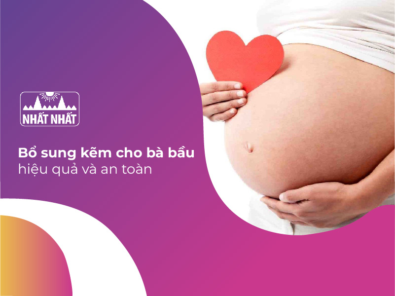 kẽm cho bà bầu
