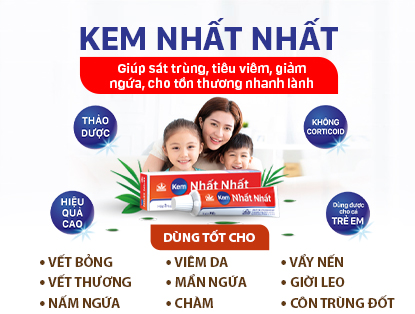 Kem bôi thảo dược làm giảm mề đay dị ứng