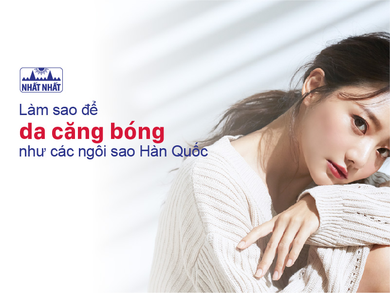 làm sao để da căng bóng