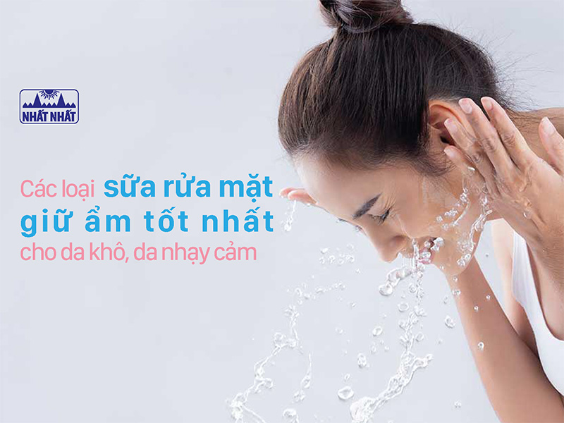 sữa rửa mặt giữ ẩm