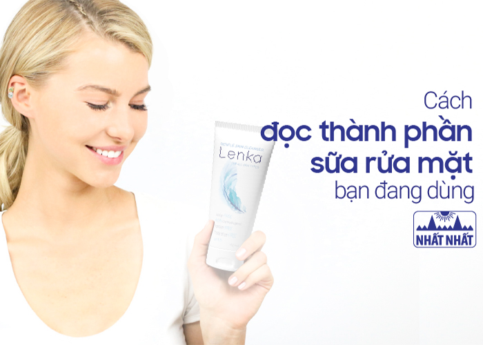 thành phần sữa rửa mặt