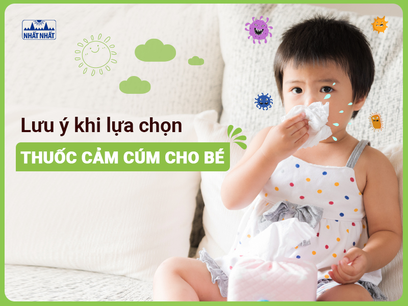 Cảm cúm là bệnh truyền nhiễm phổ biến ở trẻ nhỏ