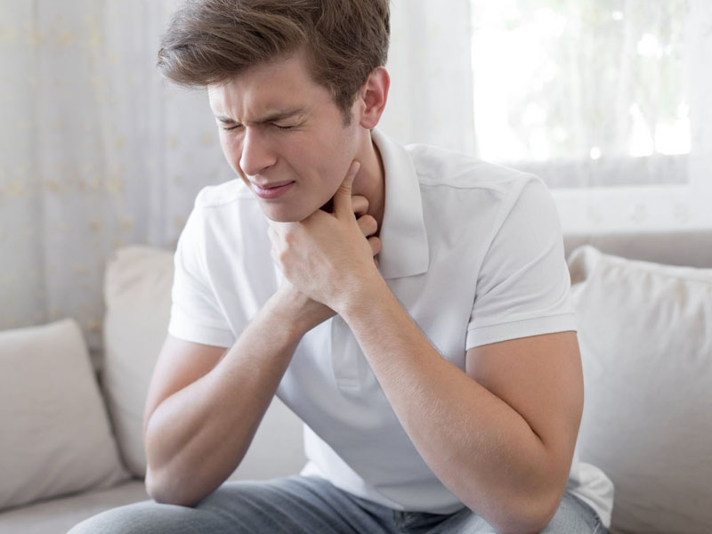 ngứa họng không ho