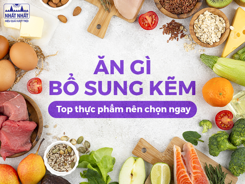 Nhiều loại thực phẩm giúp bổ sung kẽm cho cơ thể