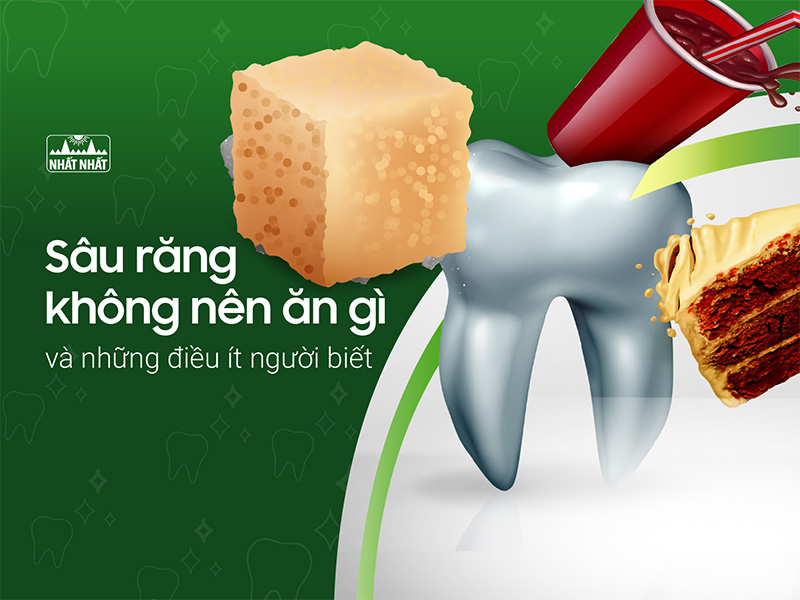 sâu răng không nên ăn gì