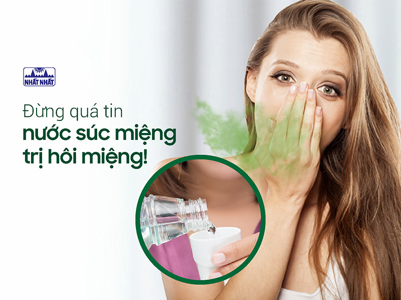 nước súc miệng trị hôi miệng