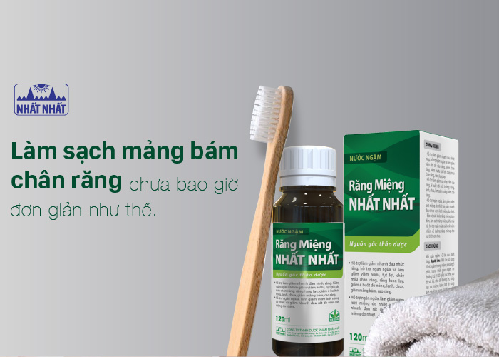 làm sạch mảng bám chân răng