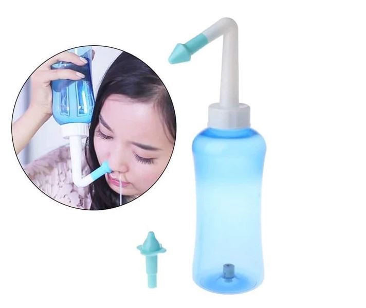 Xịt mũi, rửa mũi giúp đào thải dịch nhầy trong mũi xoang ra ngoài