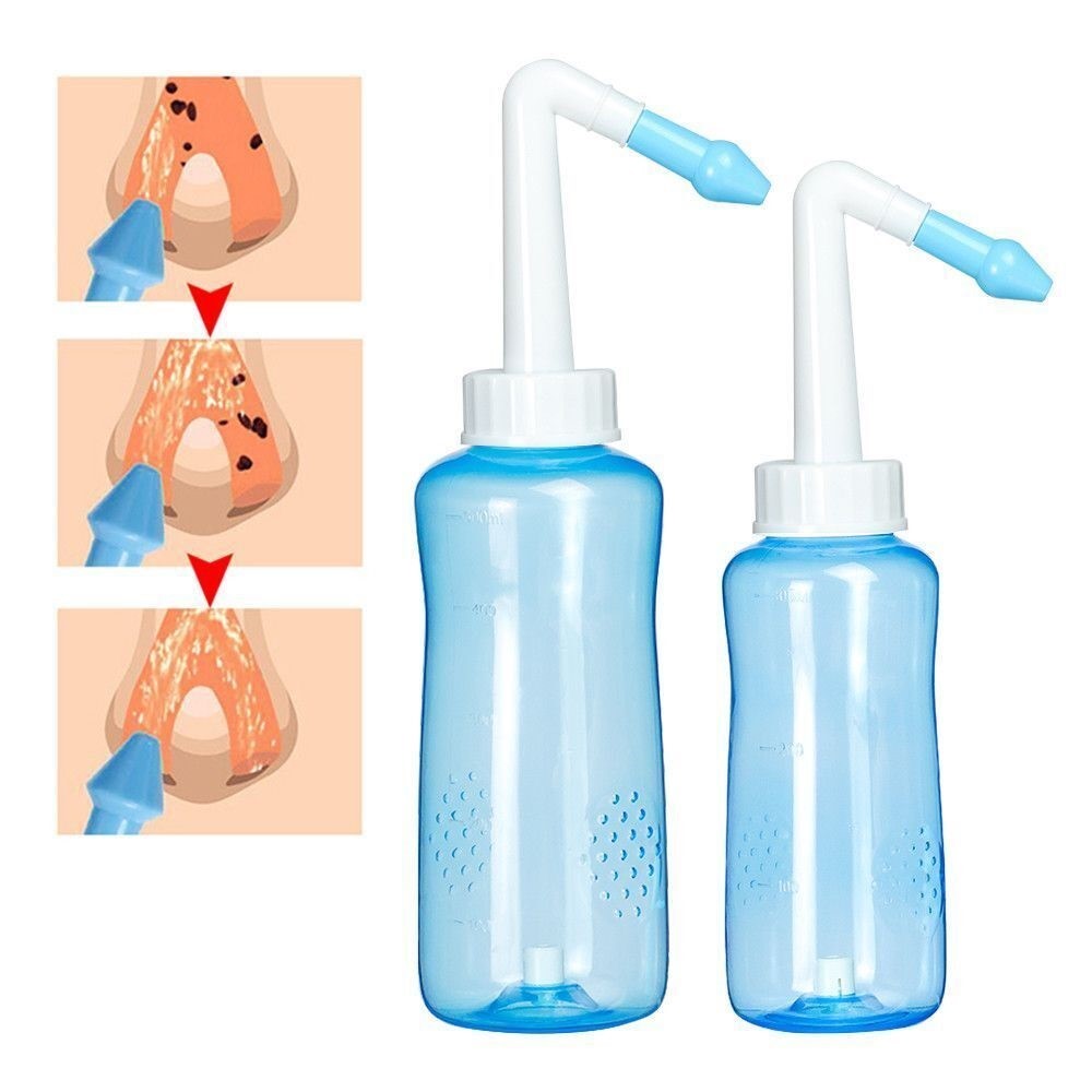 Rửa mũi xoang là biện pháp đào thải dịch nhầy trong mũi xoang