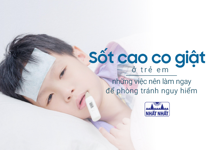 cách xử trí sốt cao co giật ở trẻ em