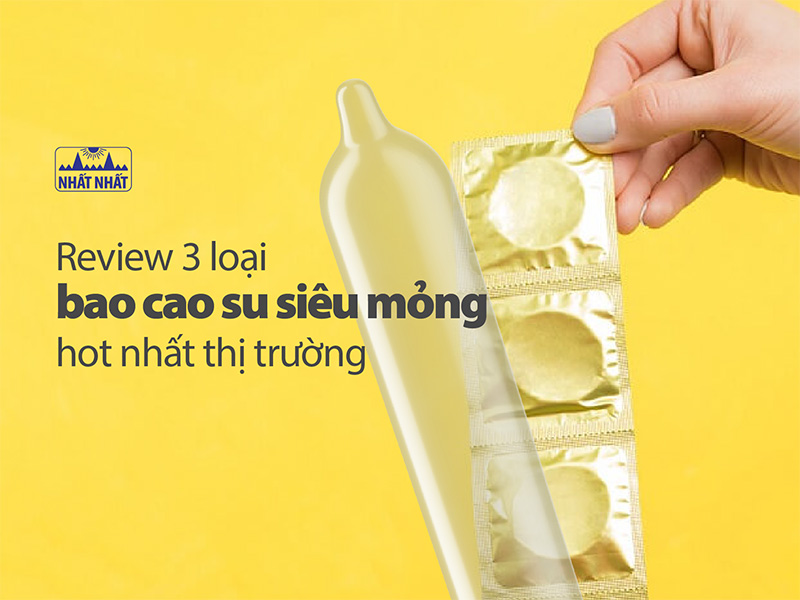 bao cao su siêu mỏng