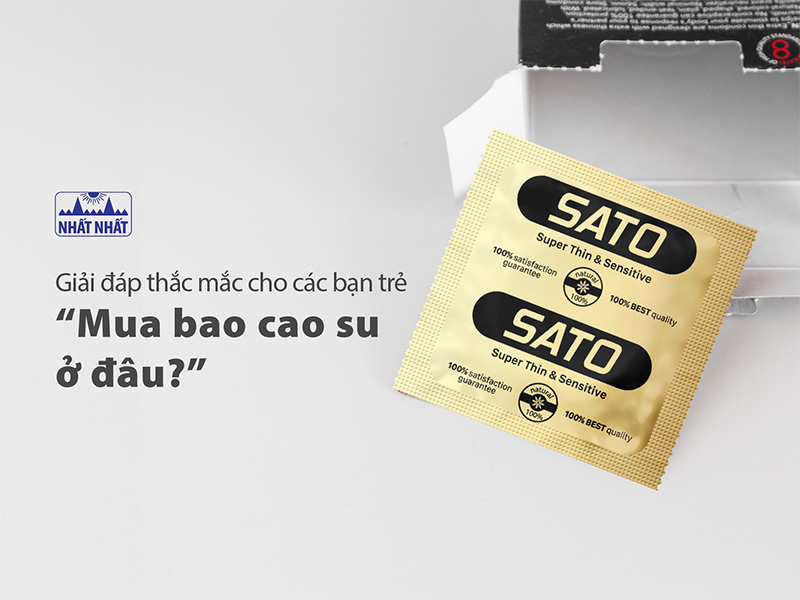 mua bao cao su ở đâu