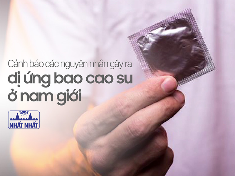 dị ứng bao cao su ở nam