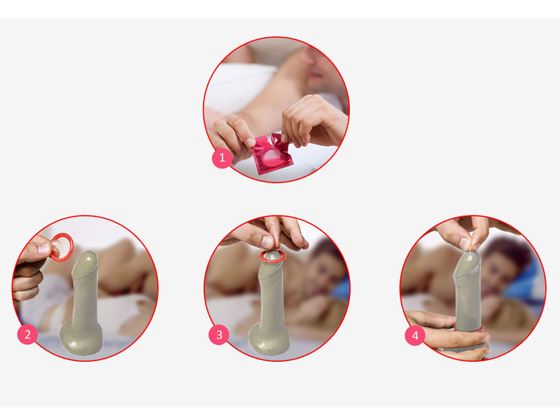 sử dụng bao cao su đúng cách