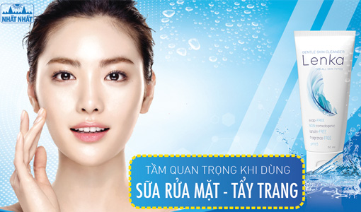 sữa rửa mặt kiêm tẩy trang 