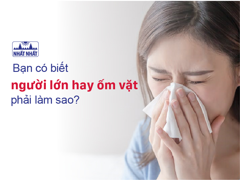 người lớn hay ốm vặt phải làm sao