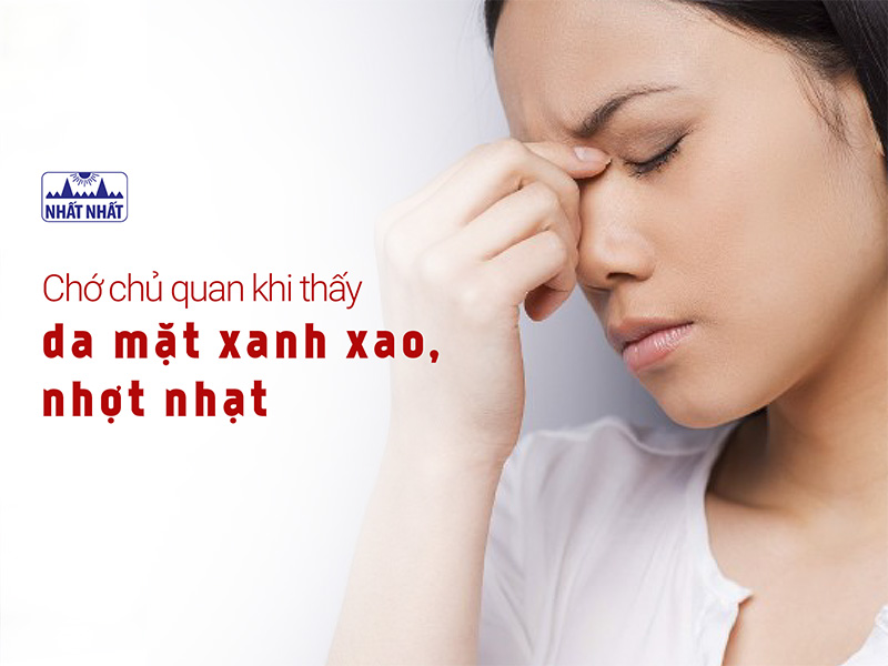 da mặt xanh xao