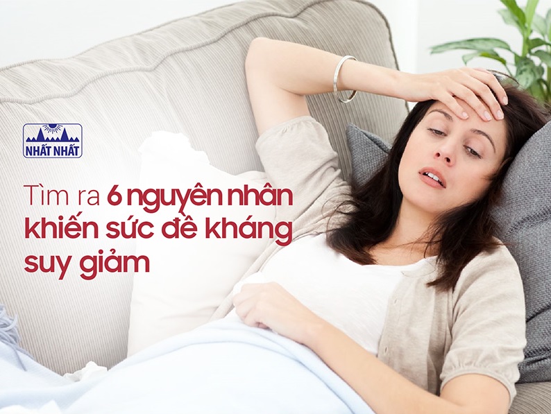 suy giảm sức đề kháng