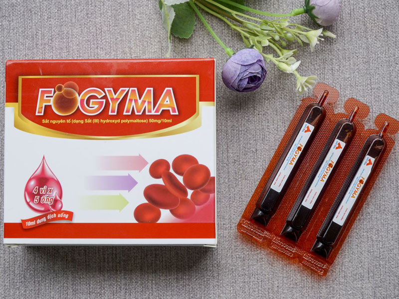 thiếu máu uống thuốc gì