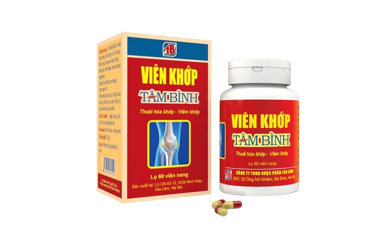 các loại thuốc bổ khớp