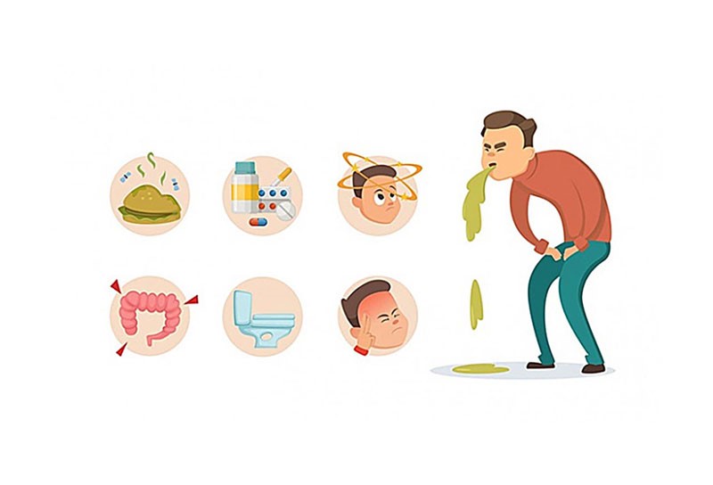 tiêu chảy kèm sốt