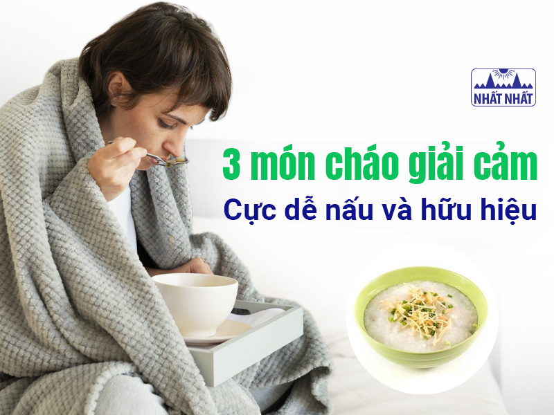 Tìm hiểu các món cháo giải cảm dễ nấu dễ ăn