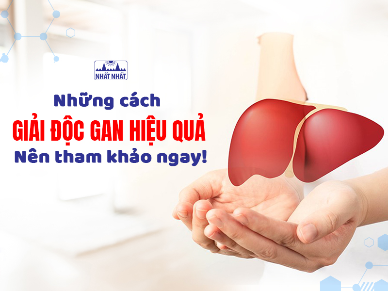 Tìm hiểu những cách giải độc gan hiệu quả