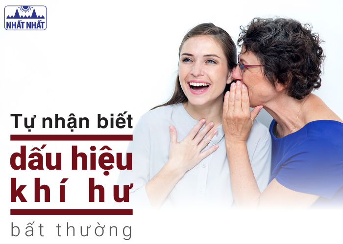 khí hư bất thường