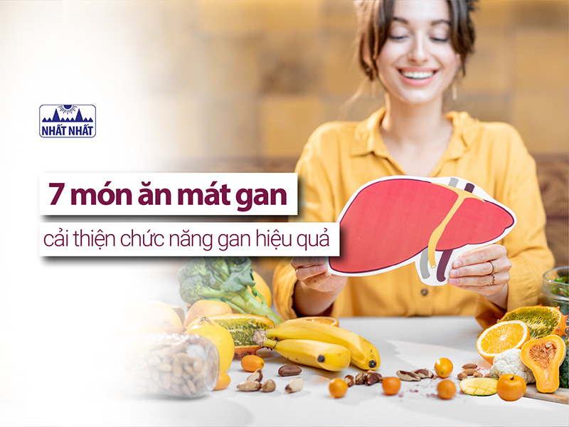 món ăn mát gan