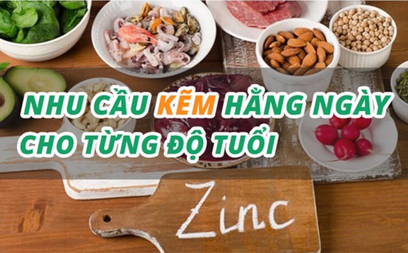 uống kẽm nhiều có tốt không