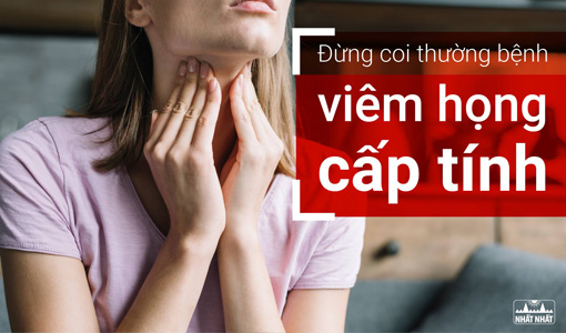 viêm họng cấp tính