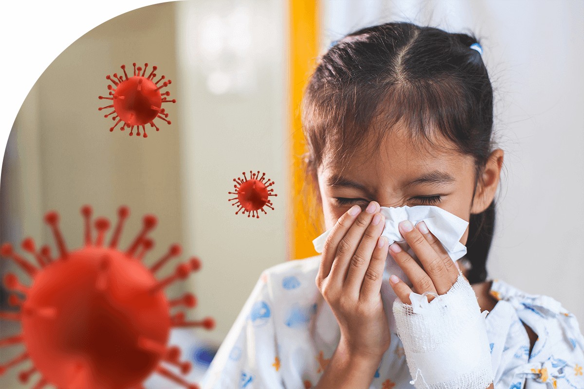 viêm mũi cấp ở trẻ em